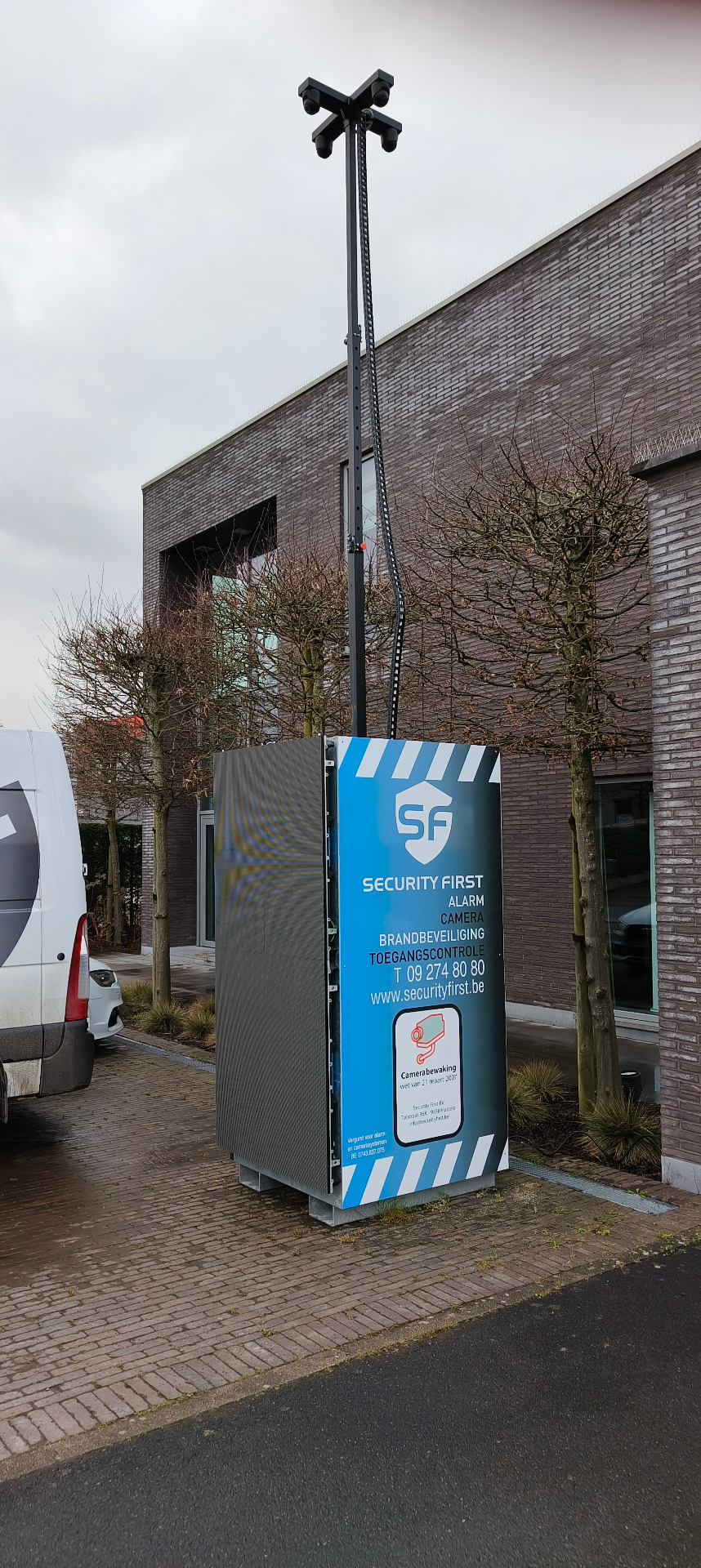 Cameramast in actie 1